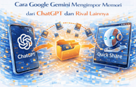 Fitur Impor Riwayat Chat Gemini