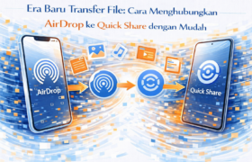 Cara Hubungkan AirDrop ke Quick Share