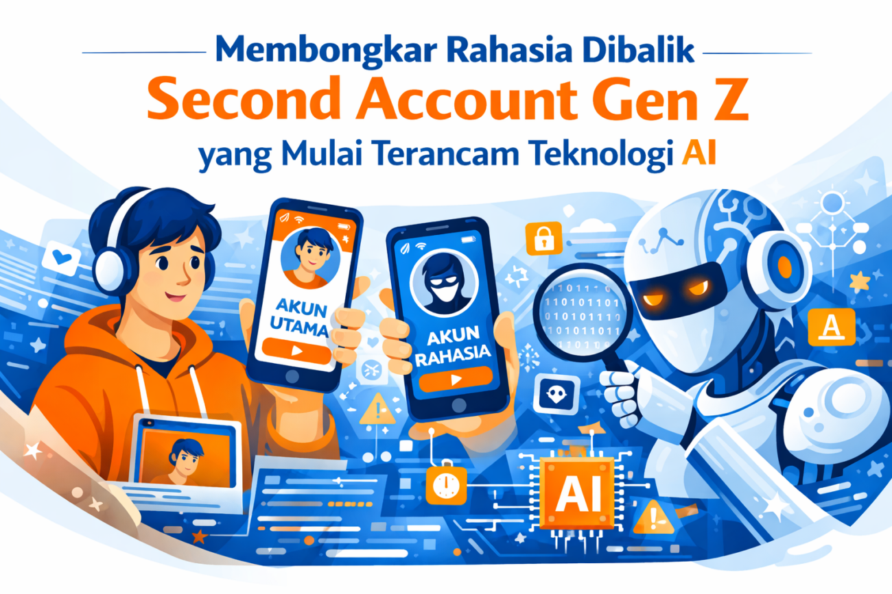 Membongkar Rahasia Dibalik Second Account Gen Z yang Mulai Terancam Teknologi AI
