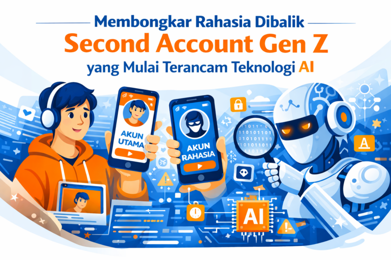 Membongkar Rahasia Dibalik Second Account Gen Z yang Mulai Terancam Teknologi AI