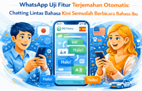 WhatsApp Uji Fitur Terjemahan Otomatis
